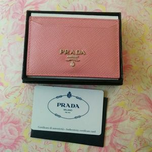 Prada card wallet