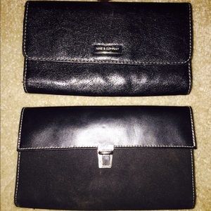 Set of two Nine West tri-fold wallets
