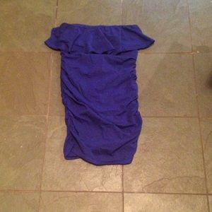 Victoria secret bra top strapless dress