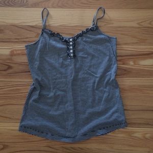 Talbots Petite Striped Tank Top