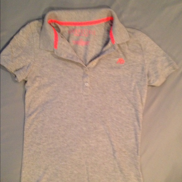 Light grey collared tee (polo style)