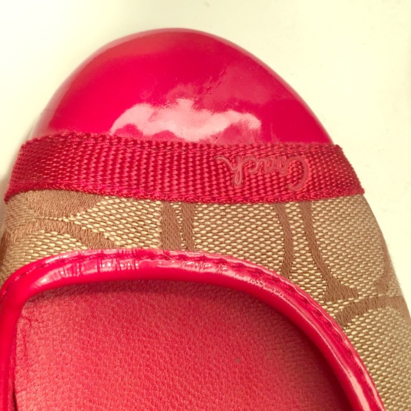 Coach flats size 8.5 EUC