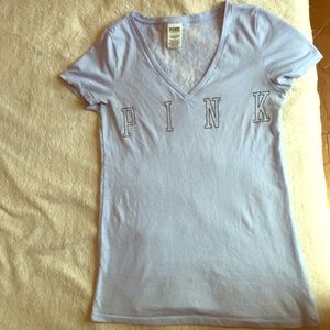 Pink VS🌟light blue top S/P