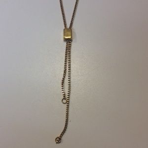 Adjustable Gold Necklace