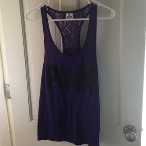 Purple Victoria's Secret tank top