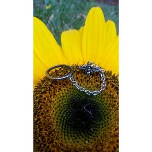 🌻 BEE BOHO GYPSY MIDI KNUCKLE CHAIN RING URBAN