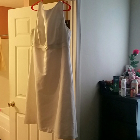 White formal dress
