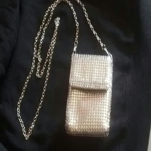 Shimmering Silver Crossbody