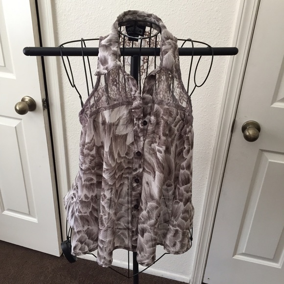 Blouson Lace Blouse