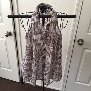 Blouson Lace Blouse