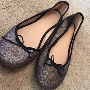 Sparkly flats