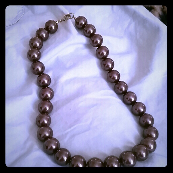 Parklane Chocolate Pearl Necklace