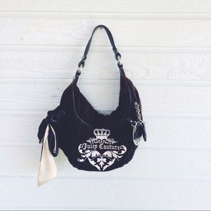 Juicy Couture velour mini purse with pockets