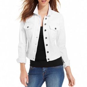 [NWT]Kut From The Kloth Amelia White Denim Jacket