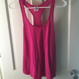 pink Victoria's Secret tank
