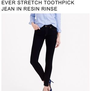 J Crew Toothpick Skinny Jean