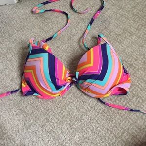 Fun push-up swimsuit top