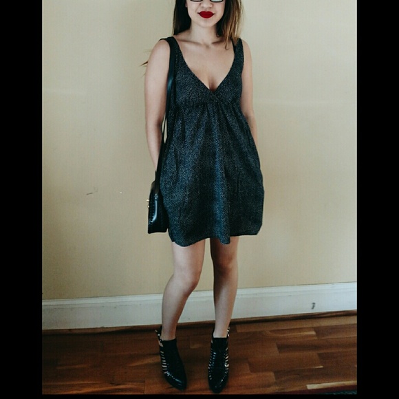 Polka dot cotton dress