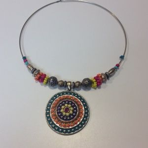 Bright Beaded Necklace