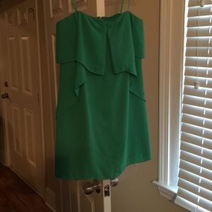 BCBG Maxazria Runway strapless dress