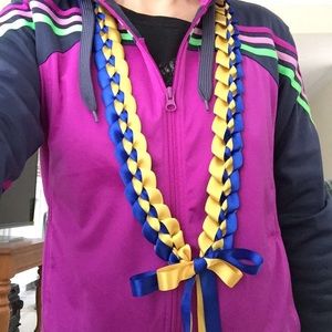 Graduation ribbon lei