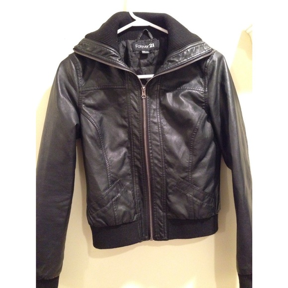 F21 Hot Leather Jacket