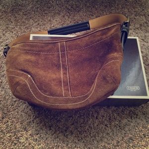 Coach Suede Demi Purse