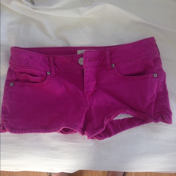 Purple shorts