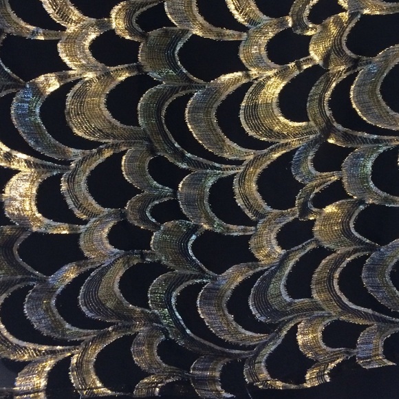 GOLD & BLACK TOP - Picture 2 of 3