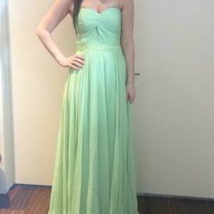 Green prom dress