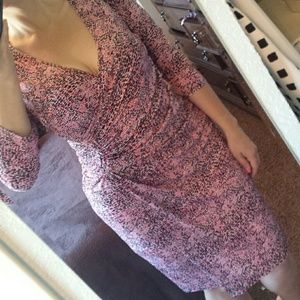 Gorgeous faux wrap dress, Size 10
