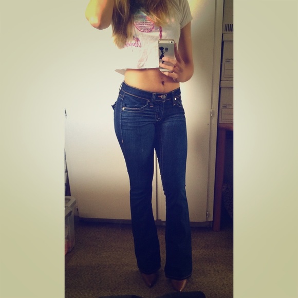 Mid-waist Jeans size 26 - Picture 1 of 4