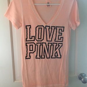 light orange t-shirt