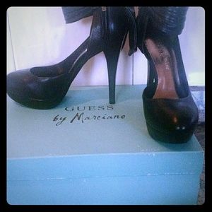 Guess Marciano ankle strap heels