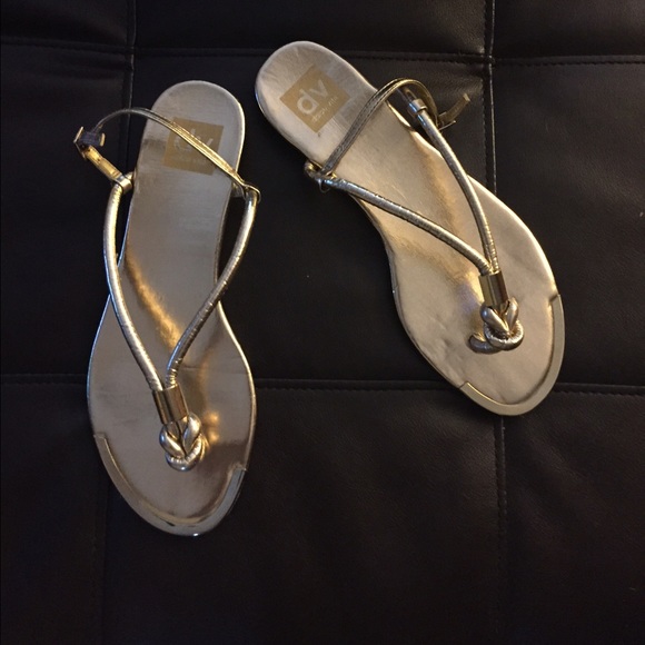 Gold Dolce Vita sandals
