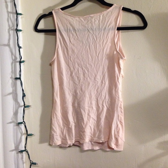 Express Pink Ruffles Top - Picture 3 of 3