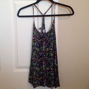 floral tank top
