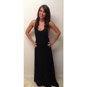 Black Maxi Dress size SM