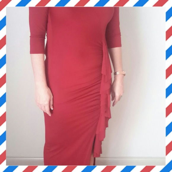 Beautiful deep red dress! - Picture 2 of 2