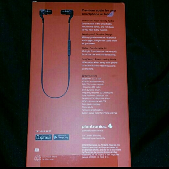 BackBeat Go 2 Wireless Earbuds - Picture 3 of 3