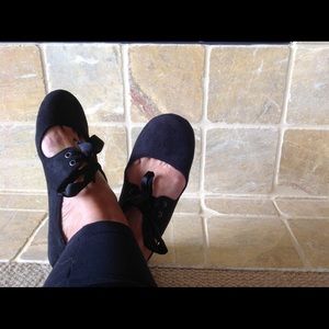 Size 9 suede Mary Janes  never worn