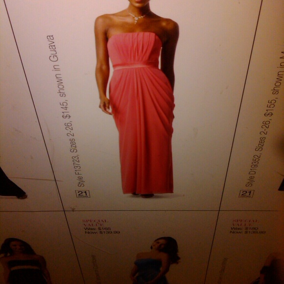 Bridemaid dress size 14.