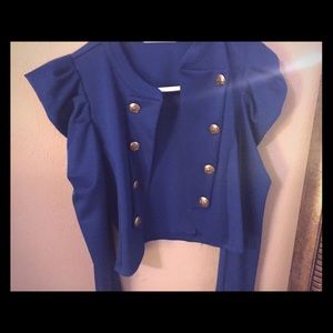 Blue blazer