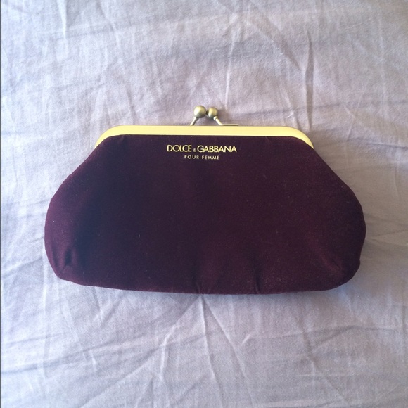 Dolce & Gabbana pour femme | Velvet clutch