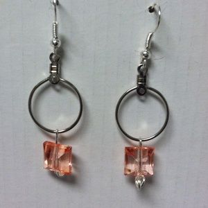 Karolejean design Peach charmed earring