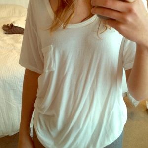 Brandy Melville White Tee