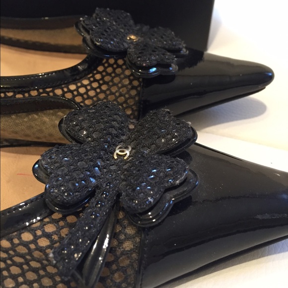 *SOLD SOLD CHANEL**Cloverleaf Shoes SZ9.5/10. - Picture 4 of 4