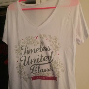 Alpha Phi brand flowy shirt