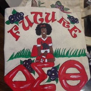 Handmade canvas bag