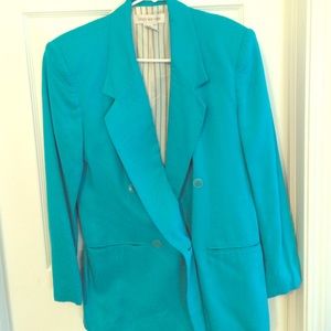 SALE❗️AQUA BLUE WOMENS BLAZER